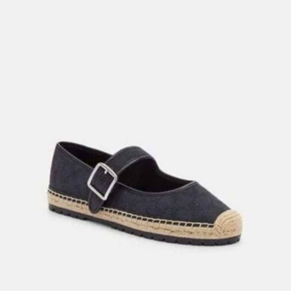 Coach Courtney Espadrille C Signature Shoes Women's 11